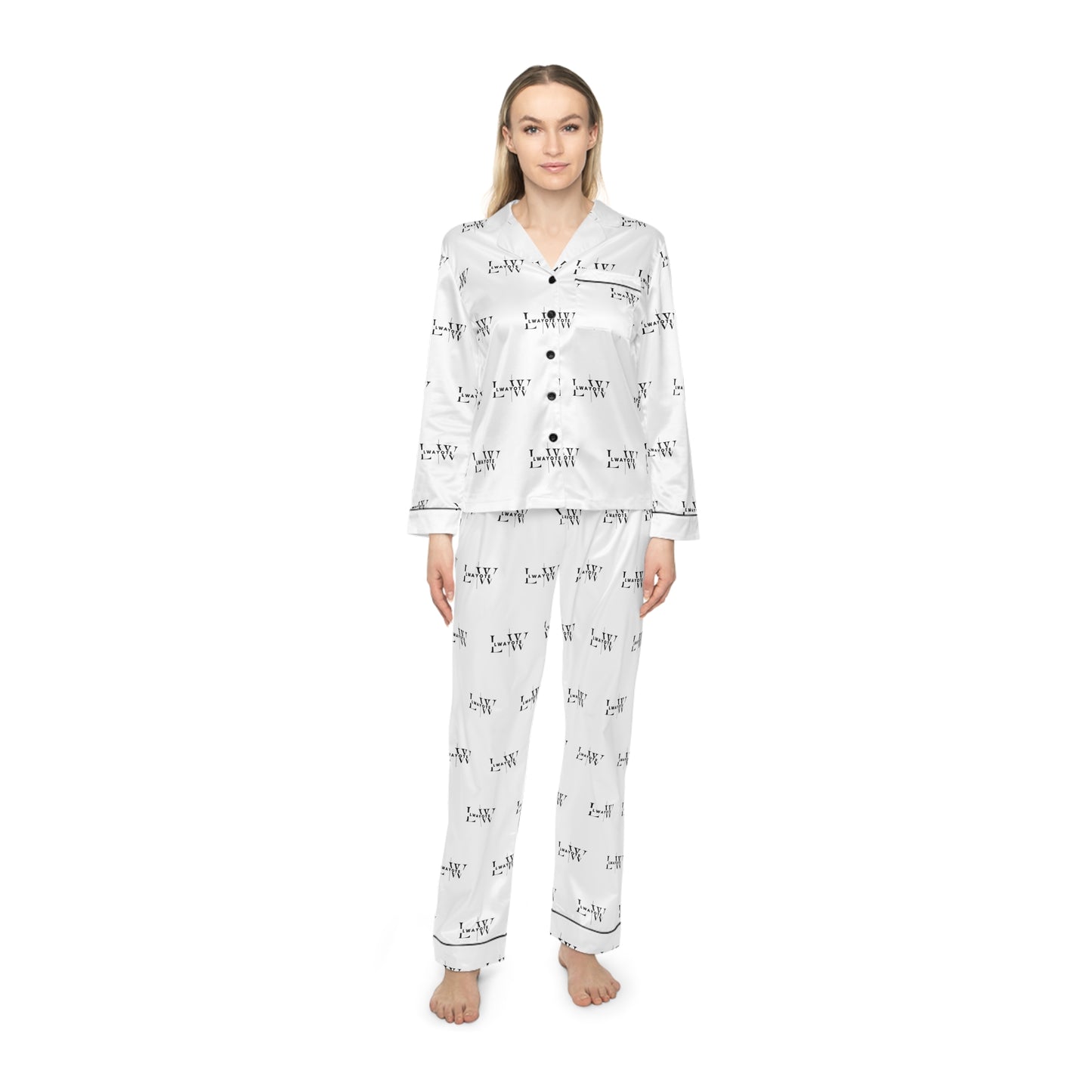 Women's Satin Pajamas Lwayote